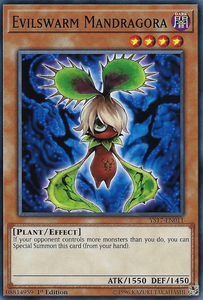 Evilswarm Mandragora [YS17-EN011] Common (ONLINE ORDER ONLY)