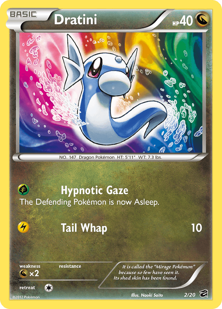 Dratini (2/20) [Black & White: Dragon Vault] (Online Only)