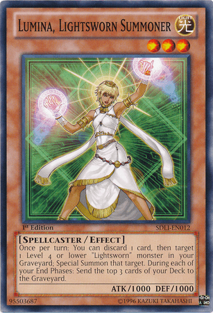 Lumina, Lightsworn Summoner [SDLI-EN012] Common (ONLINE ORDER ONLY)
