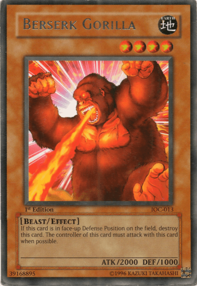 Berserk Gorilla [IOC-013] Rare (ONLINE ORDER ONLY)