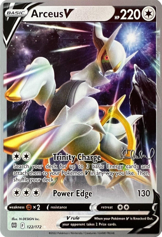 Arceus V (122/172) (ADP - Ondrej Skubal) [World Championships 2022] (Online Only)