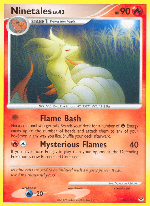 Ninetales (36/127) [Platinum: Base Set] (Online Only)