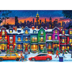 Seek & Find - City Lights Shine Bright 1000 Piece Jigsaw Puzzle (ONLINE ORDER ONLY)