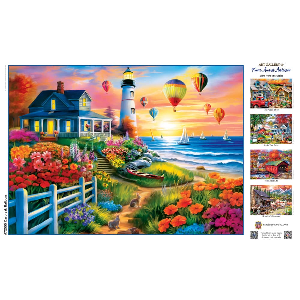 Art Gallery - Daybreak Balloons 1000 Piece Jigsaw Puzzle