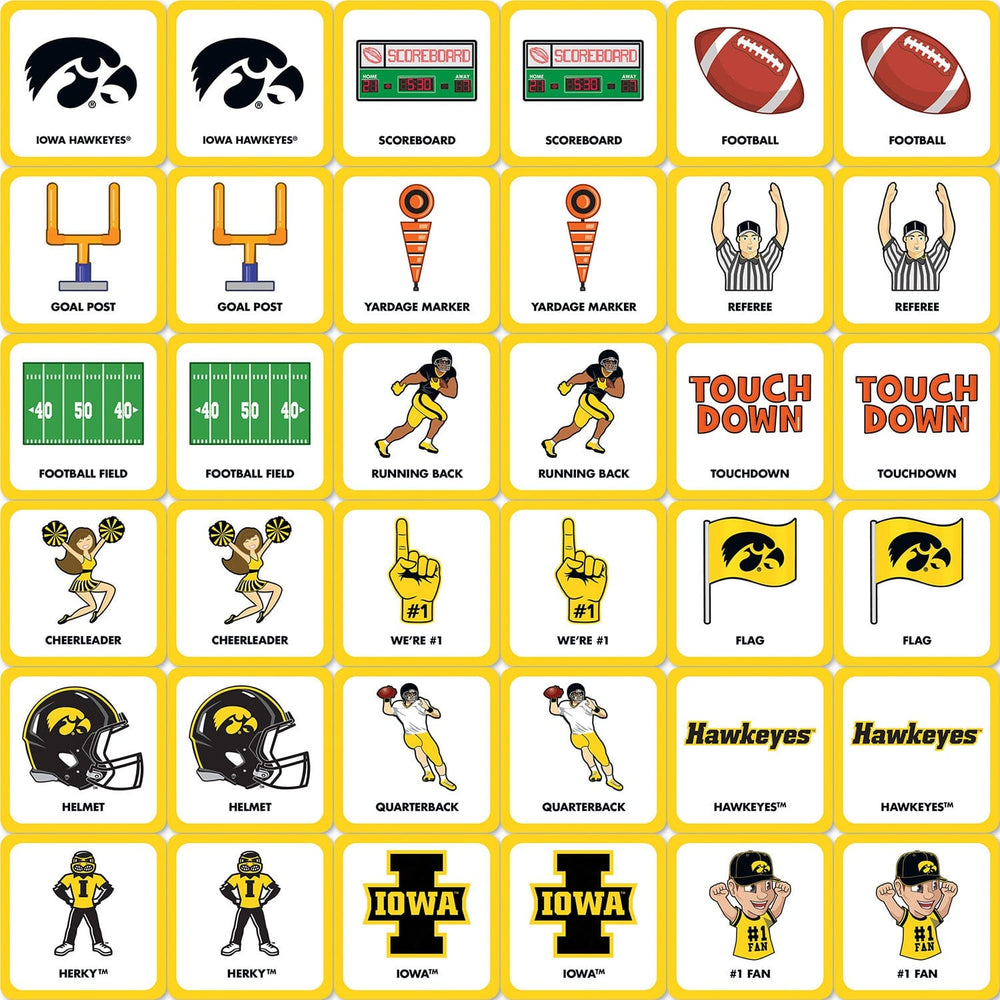 Iowa Hawkeyes Matching Game (ONLINE ORDER ONLY)