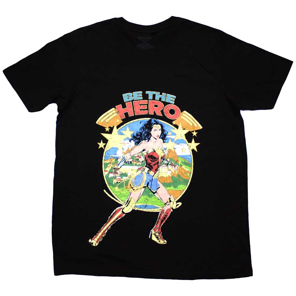 Wonder Woman Be The Hero [T-Shirt] (ONLINE ORDER ONLY)