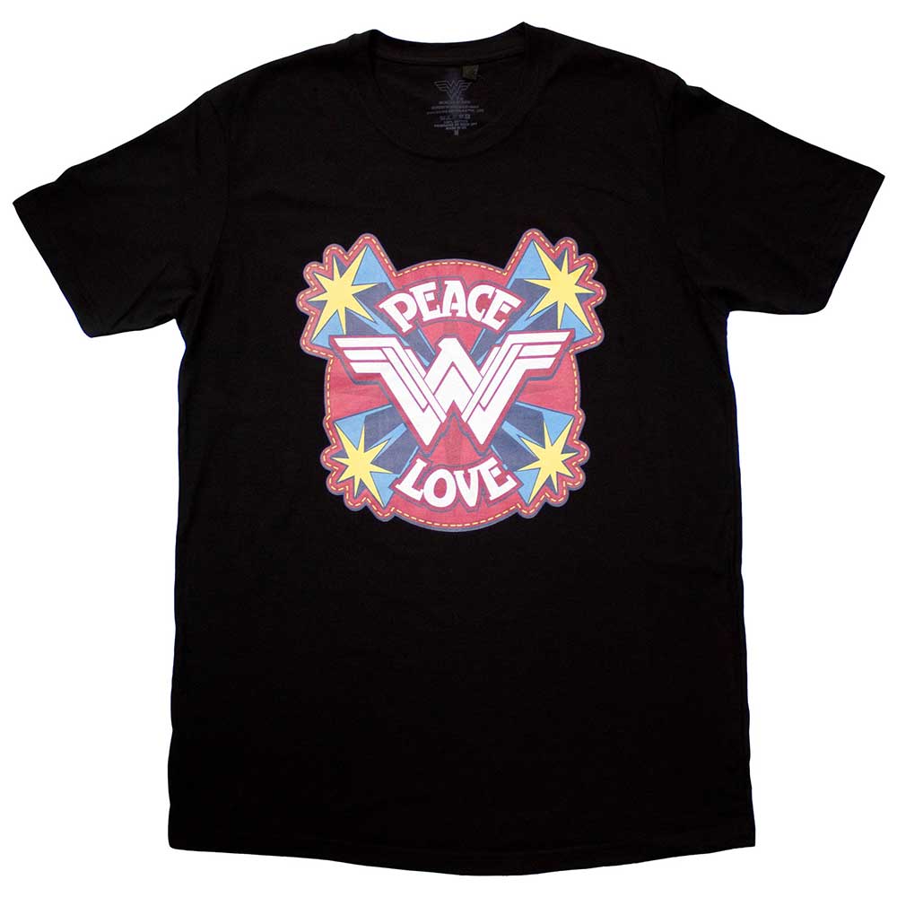 Wonder Woman Peace & Love [T-Shirt] (ONLINE ORDER ONLY)