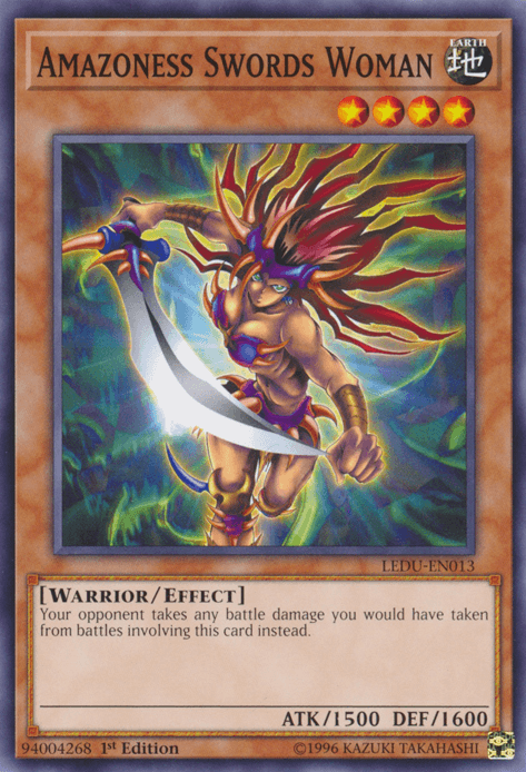 Amazoness Swords Woman [LEDU-EN013] Common (ONLINE ORDER ONLY)