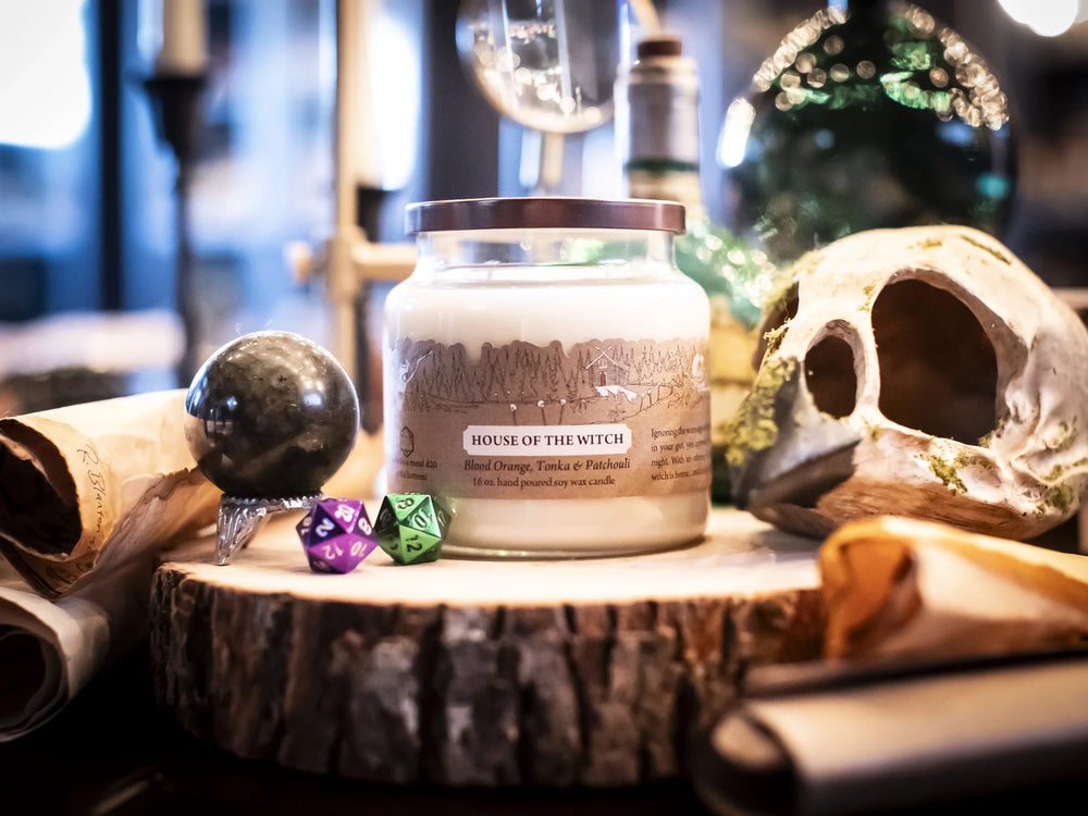 Cantrip Candles (16 oz Glass Candle) (ONLINE ORDER ONLY)