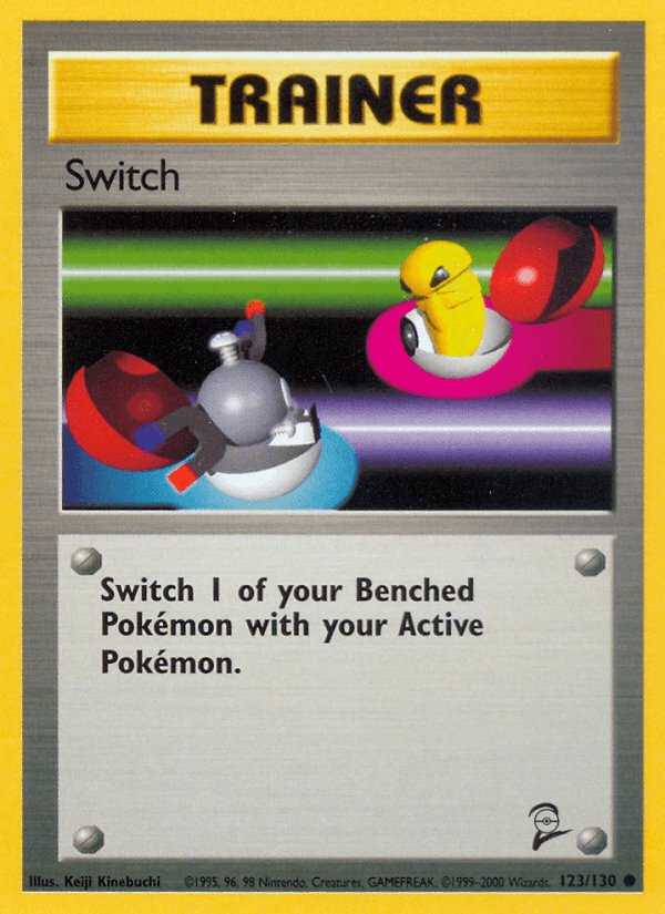 Switch (123/130) [Base Set 2] (Online Only)