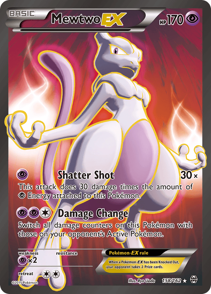 Mewtwo EX (158/162) [XY: BREAKthrough] (Online Only)