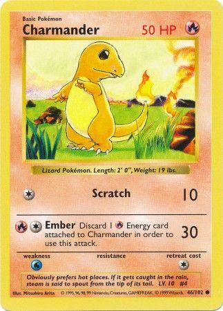 Charmander (46/102) [Base Set Shadowless Unlimited] (Online Only)
