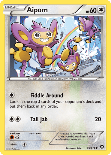 Aipom (90/114) [XY: Steam Siege] (Online Only)