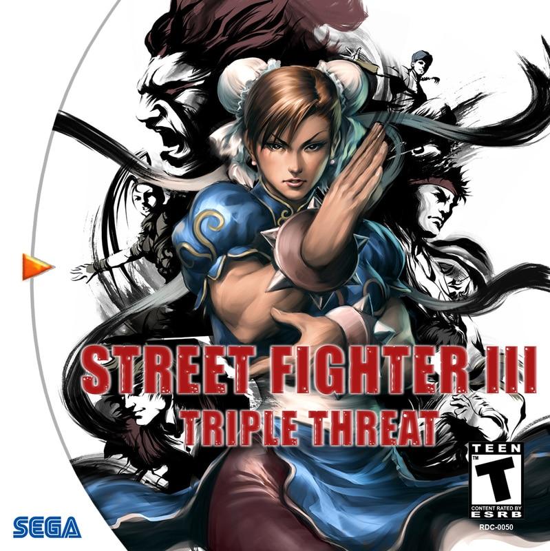 Street Fighter III Triple Threat (Sega Dreamcast) (ONLINE ORDER ONLY)