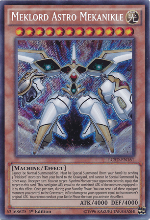 Meklord Astro Mekanikle [LC5D-EN161] Secret Rare (ONLINE ORDER ONLY)