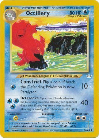 Octillery (34/64) [Neo Revelation Unlimited] (Online Only)