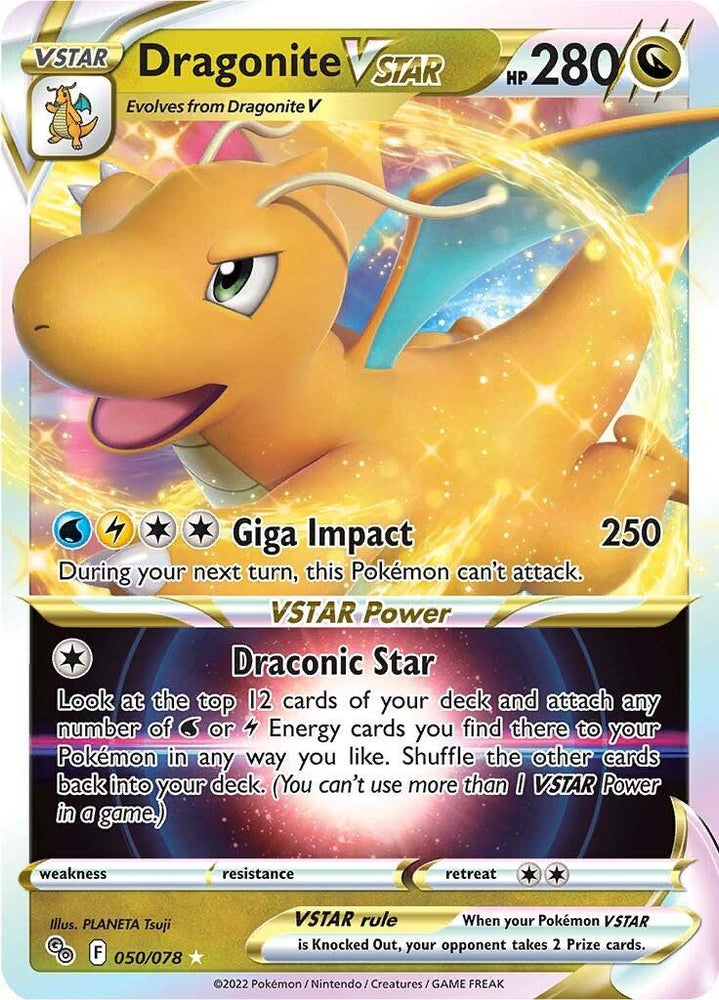 Dragonite VSTAR (050/078) [Pokémon GO] (Online Only)