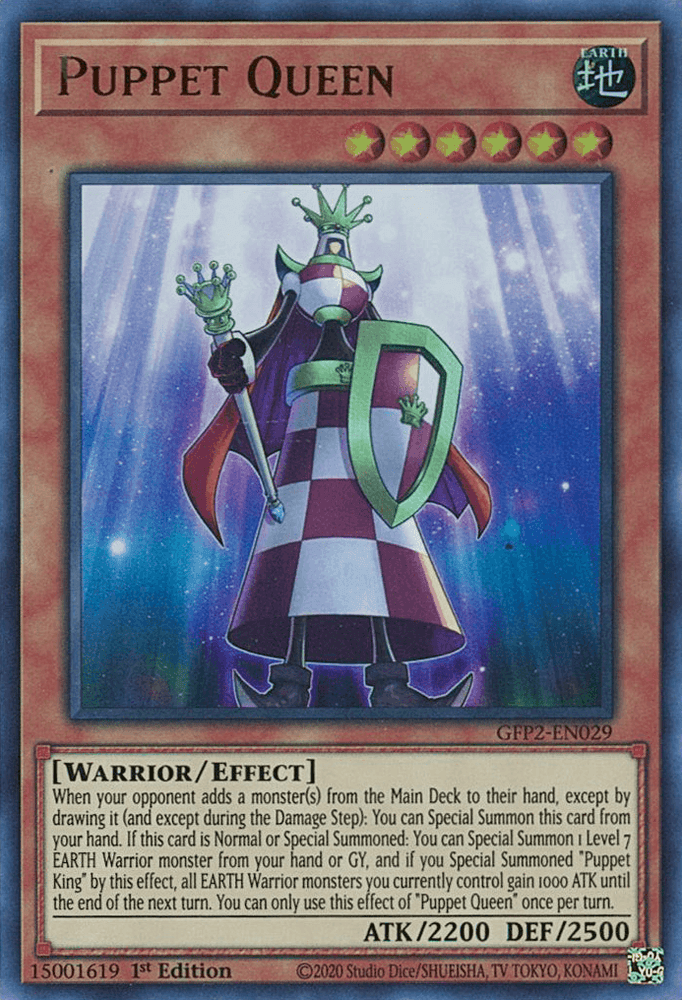 Puppet Queen [GFP2-EN029] Ultra Rare (ONLINE ORDER ONLY)