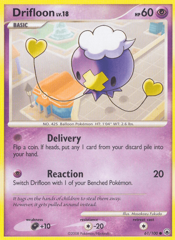 Drifloon (61/100) [Diamond & Pearl: Majestic Dawn] (Online Only)