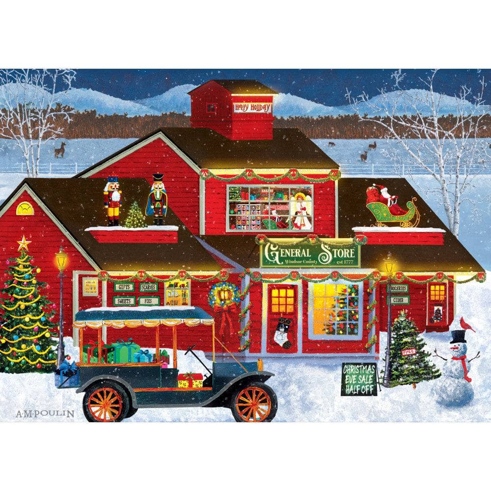Season's Greetings - Last Minute Shopping 1000 Piece Jigsaw Puzzle (ONLINE ORDER ONLY)