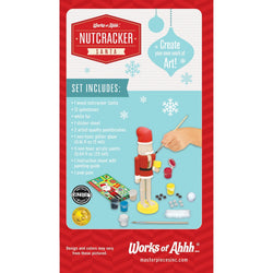 Nutcracker Santa Wood Paint Set (ONLINE ORDER ONLY)