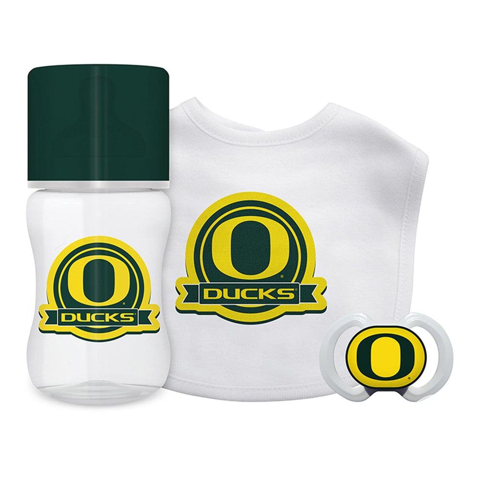 Oregon Ducks - 3-Piece Baby Gift Set (ONLINE ORDER ONLY)
