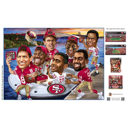San Francisco 49ers - All-Time Greats 500 Piece Jigsaw Puzzle
