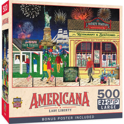Americana - Lady Liberty 500 Piece EZ Grip Jigsaw Puzzle (ONLINE ORDER ONLY)