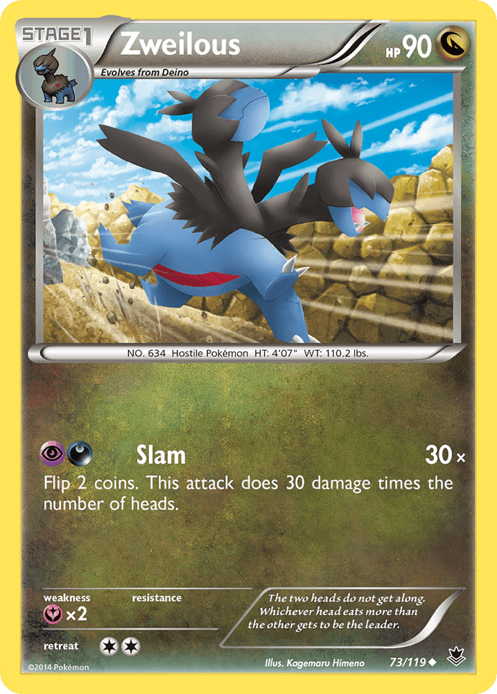 Zweilous (73/119) [XY: Phantom Forces] (Online Only)