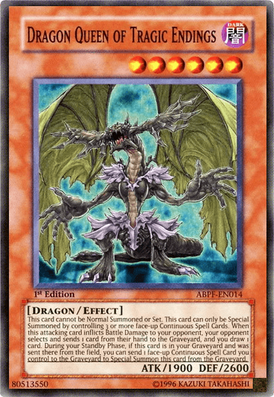 Dragon Queen of Tragic Endings [ABPF-EN014] Super Rare (ONLINE ORDER ONLY)
