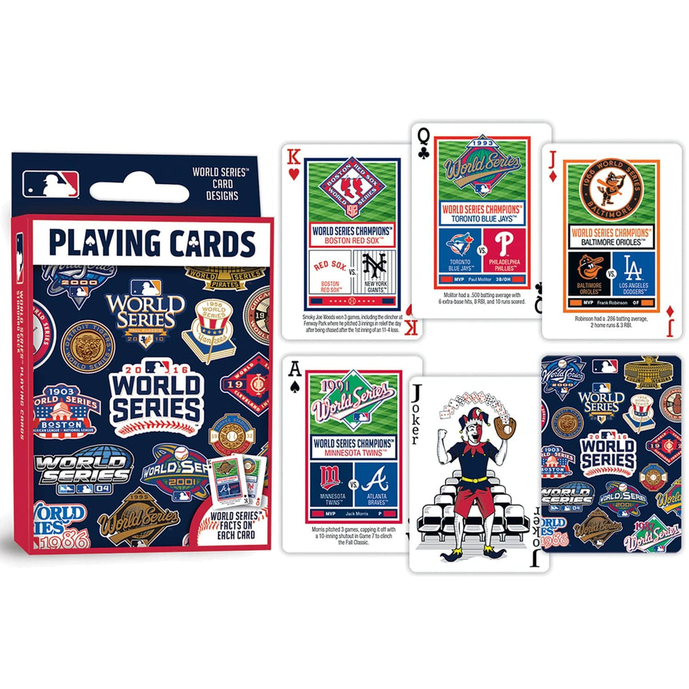MLB World Series Playing Cards - 54 Card Deck (ONLINE ORDER ONLY)