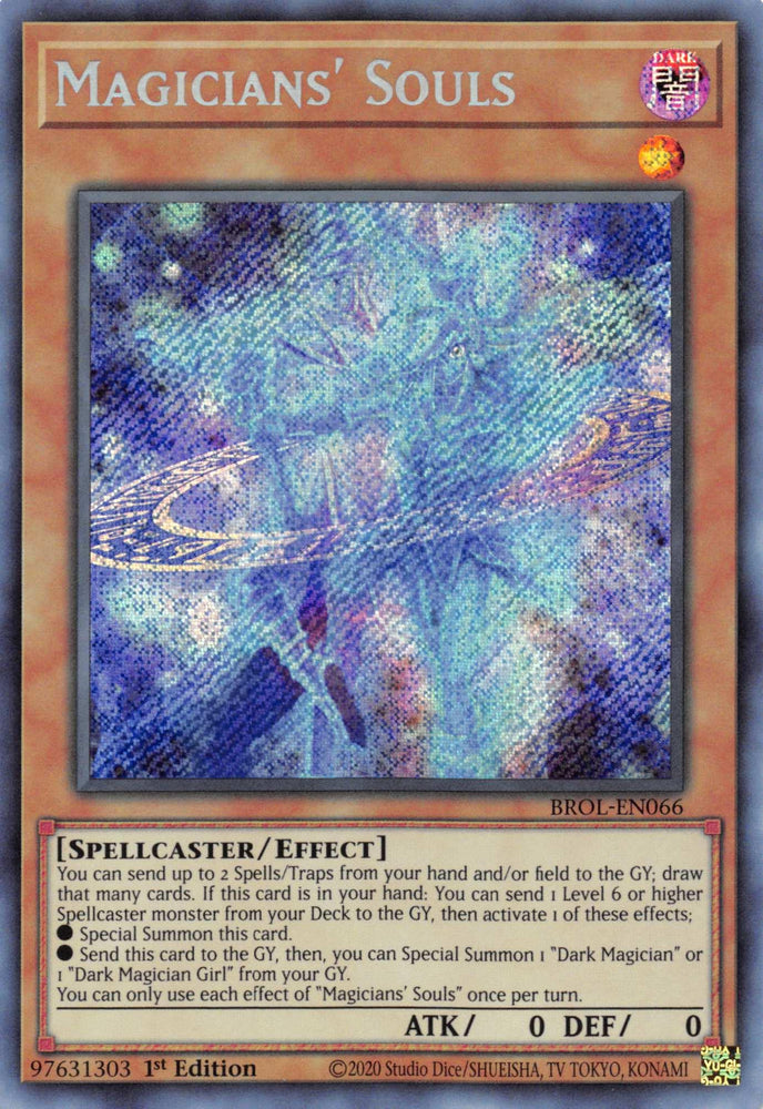 Magicians' Souls [BROL-EN066] Secret Rare (ONLINE ORDER ONLY)