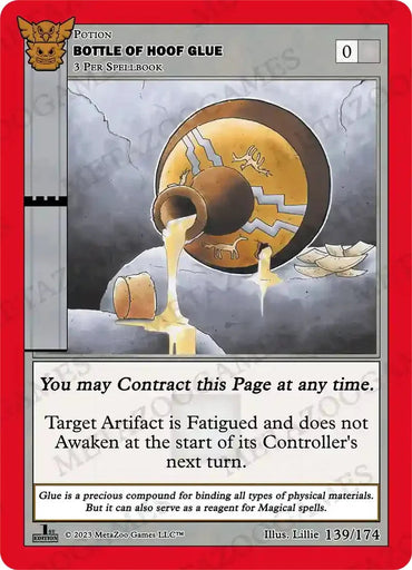 Bottle of Hoof Glue [Native: First Edition] (ONLINE ORDER ONLY)