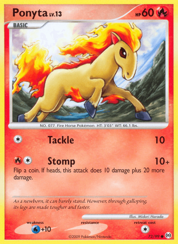 Ponyta (72/99) [Platinum: Arceus] (Online Only)