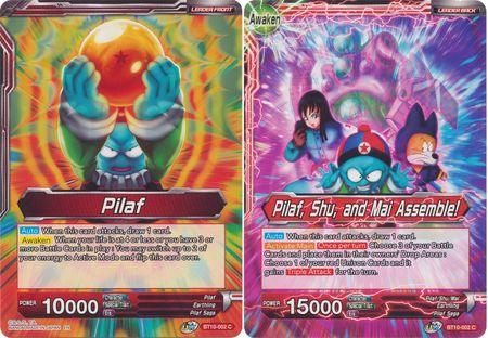 Pilaf // Pilaf, Shu, and Mai Assemble! (BT10-002) [Rise of the Unison Warrior 2nd Edition] (ONLINE ORDER ONLY)