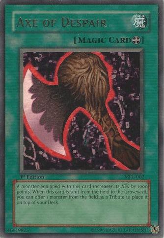 Axe of Despair [MRL-002] Ultra Rare (ONLINE ORDER ONLY)