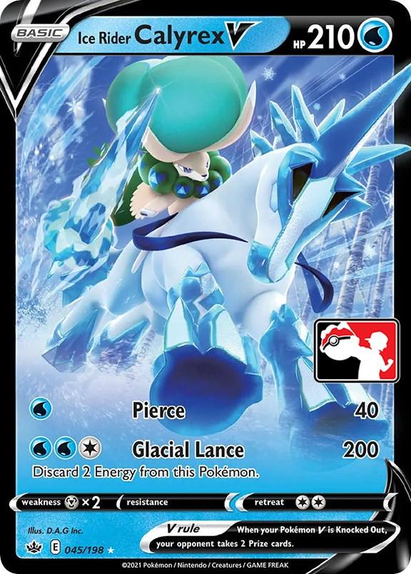 Ice Rider Calyrex V (045/198) [Prize Pack Series One] (Online Only)