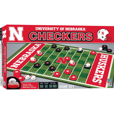 Nebraska Cornhuskers Checkers Board Game (ONLINE ORDER ONLY)