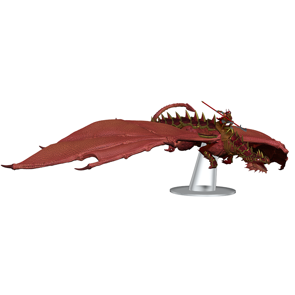 D&D: Icons of the Realms - Set 25 Dragonlance Red Ruin & Red Dragonnel (ONLINE ORDER ONLY)
