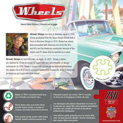Wheels - Beach Side Chrome 750 Piece Jigsaw Puzzle (ONLINE ORDER ONLY)