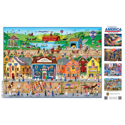 Celebrate America - 4th of July Parade 1000 Piece Jigsaw Puzzle (ONLINE ORDER ONLY)
