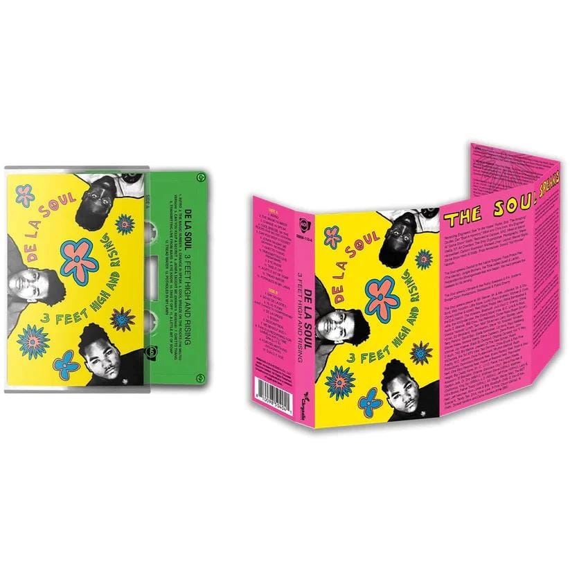 De La Soul - 3 Feet High And Rising - Green [Explicit Content] (Cassette) [Cassette] (ONLINE ORDER ONLY)