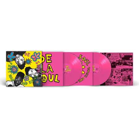 De La Soul - 3 Feet High And Rising - Magenta [Explicit Content] (Colored Vinyl, Magenta, 180 Gram Vinyl) (2 Lp's) [Vinyl] (ONLINE ORDER ONLY)