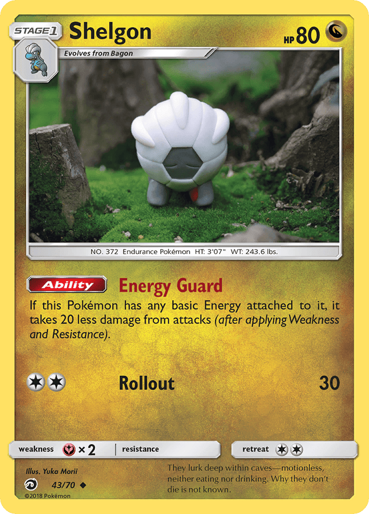 Shelgon (43/70) [Sun & Moon: Dragon Majesty] (Online Only)