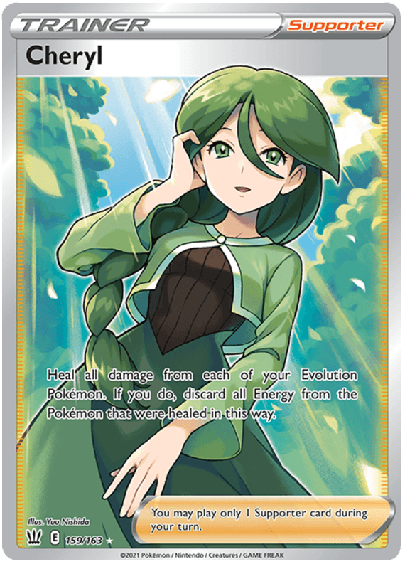 Cheryl (159/163) [Sword & Shield: Battle Styles] (Online Only)