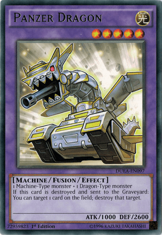 Panzer Dragon [DUEA-EN097] Rare (ONLINE ORDER ONLY)