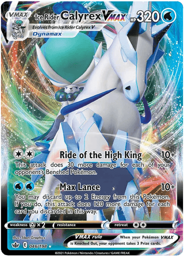 Ice Rider Calyrex VMAX (046/198) [Sword & Shield: Chilling Reign] (Online Only)