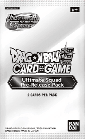 Unison Warrior Series BOOST: Ultimate Squad [DBS-B17] - Pre-Release Pack (ONLINE ORDER ONLY)