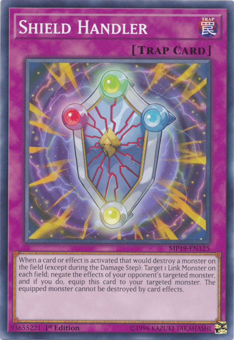 Shield Handler [MP19-EN125] Common (ONLINE ORDER ONLY)