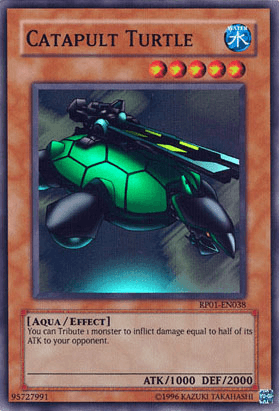 Catapult Turtle [RP01-EN038] Super Rare (ONLINE ORDER ONLY)